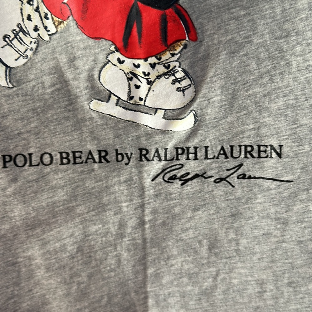 Polo Ralph Lauren Ice Skate Bear Top - Picture 3 of 7